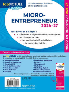 Top'Actuel Micro-entrepreneur  2026-2027