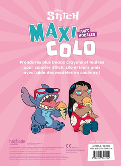 LILO ET STITCH - Maxi Colo avec modèles - Disney