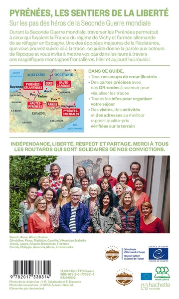 Guide du Routard Itinéraires de la Liberté dans les Pyrénées