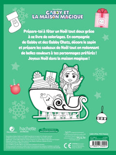 Gabby et la maison magique - Un Noël tout doux - Livre de coloriages
