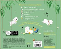 Mes comptines des animaux de la ferme - livre sonore à boitier