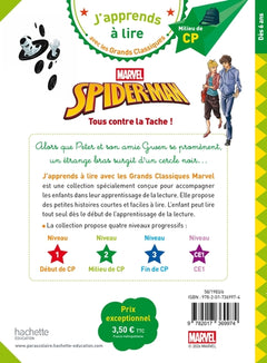 Disney Marvel - Spiderman - Tous contre la Tache ! CP niveau 2