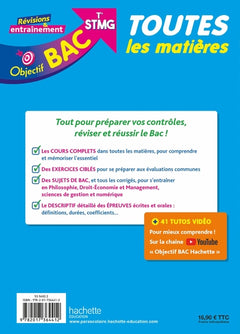 Objectif BAC 2027 - Terminale STMG Toutes les matières