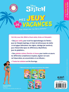 Disney - Stitch - Mes jeux de vacances 2026 - De la Petite Section à la Moyenne Section