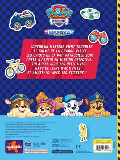 La Pat' Patrouille - Livre d'activités Mission Détective