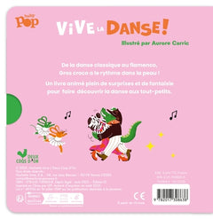 Vive la danse ! Livre surprise animé