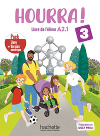 Hourra ! 3 - Pack Livre de l'élève + Version numérique (A1)