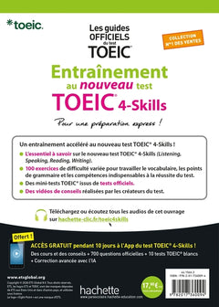 Entraînement au nouveau test TOEIC 4-skills