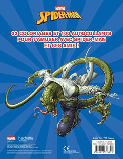 SPIDER-MAN - Mes colos + autocollants - MARVEL