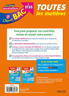 Objectif BAC 2027 - 1re ST2S  Toutes les matières