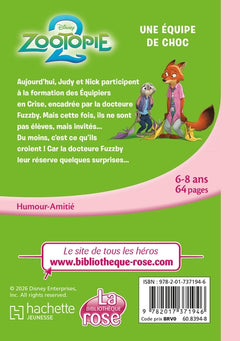 Zootopie 2, Tome 02 - Une équipe de choc