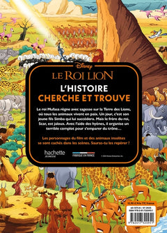 Le Roi Lion - Où se cache ? - L'histoire de Simba - Cherche et Trouve