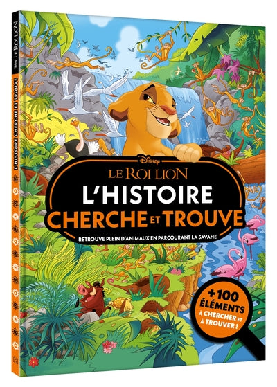 Le Roi Lion - Où se cache ? - L'histoire de Simba - Cherche et Trouve