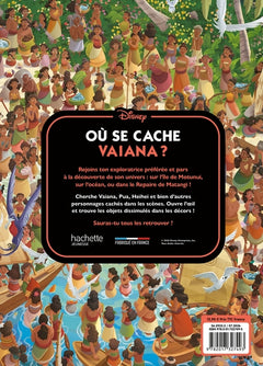 VAIANA - Où se cache Vaiana ? - Cherche et Trouve - Disney Princesses