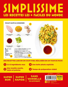 Simplissime Asie - Les recettes les + faciles du monde
