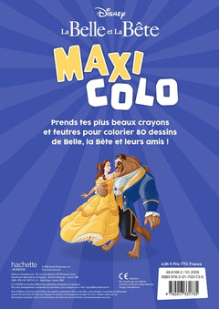 DISNEY - Maxi Colo - Spécial La Belle et la Bête