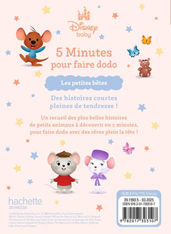 DISNEY BABY - 5 Minutes pour faire dodo (0-3 ans) - Petites Bêtes