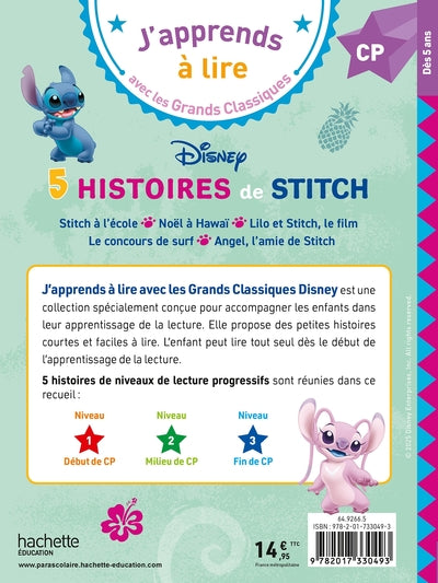 5 histoires de Stitch - CP