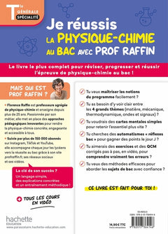 Je réussis la physique-chimie au BAC avec Prof Raffin - Terminale générale