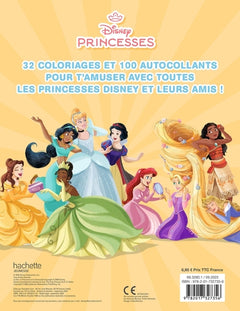 DISNEY PRINCESSES - Mes colos + autocollants