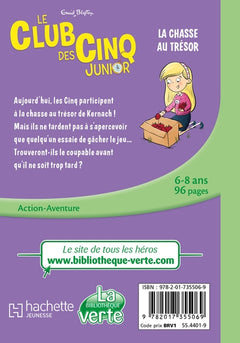 Le Club des Cinq Junior, Tome 19 - La chasse au trésor