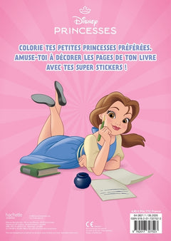DISNEY PRINCESSES - Mes Coloriages avec stickers - Petites Princesses
