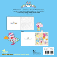 Mes petits amis - Coloriages mystères - Les beaux jours