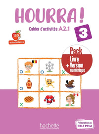 Hourra ! 3 - Pack Cahier d'activités + Version numérique (A2.1)