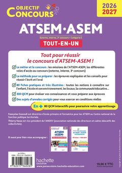 Objectif  Concours ATSEM - ASEM 2026-2027: Tout-en-un