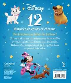 DISNEY - 12 histoires - Spécial Chiens et chats