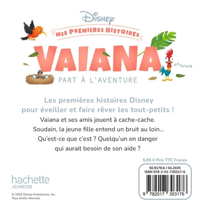 Mes premières histoires - Vaiana part à l'aventure