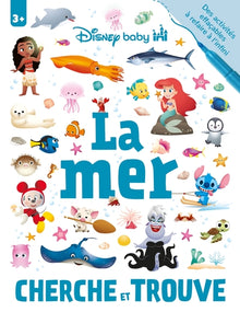 Disney Baby - Cherche et Trouve - Cahier de jeux effacable - La Mer