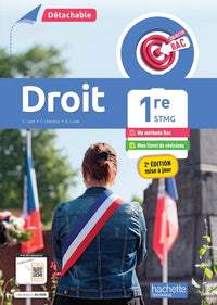 Objectif Bac Droit 1re STMG (détachable) - Éd. 2025