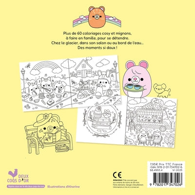 Coloriages mes petits amis - Mes moments si doux