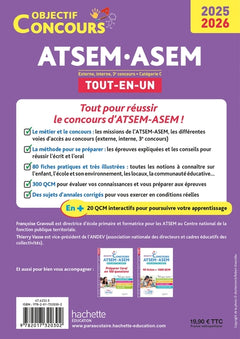 Objectif Concours ATSEM ASEM - Tout-en-un - 2025-2026