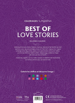 Coloriages Mystères Disney - Best of Love Stories