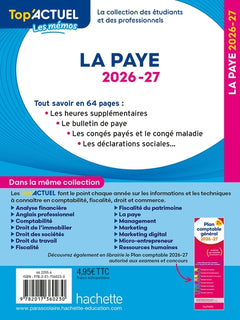 Top'Actuel La paye  2026-2027