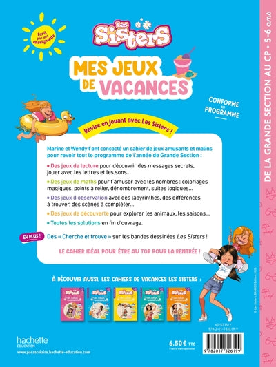 Les Sisters - Mes jeux de vacances 2025