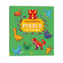 Colos pixels et stickers - dinos et compagnie