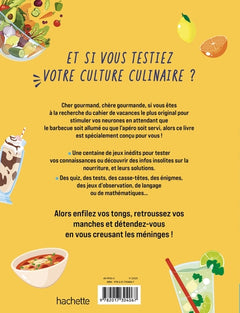 Le cahier de vacances adultes spécial food