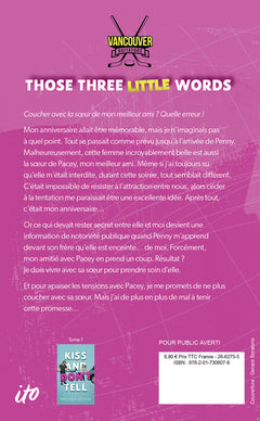 Vancouver Agitators Tome 2 - Those Three Little Words