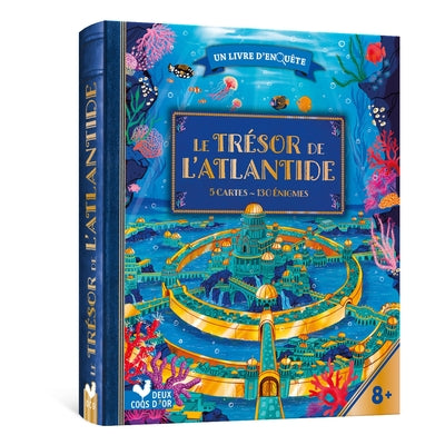 Le Trésor de l'Atlantide - 5 cartes et 130 énigmes
