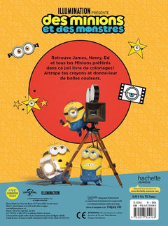 Des Minions et des monstres - Mon livre de coloriages