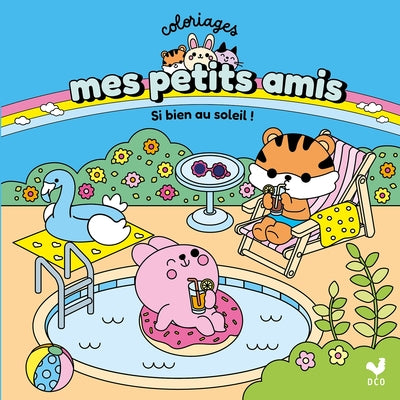 Coloriages mes petits amis - Si bien au soleil !