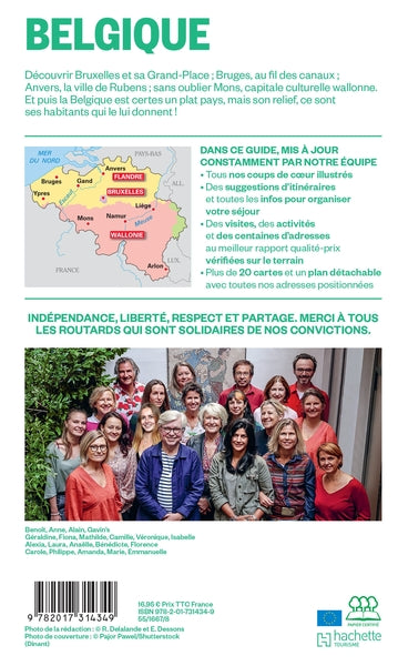 Guide du Routard Belgique 2023/24