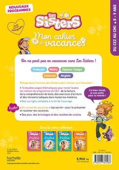 Les Sisters - Mon cahier de vacances 2026 - CE2 / CM1