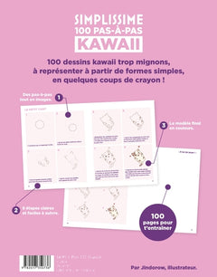 Simplissime - 100 pas-à-pas kawaii