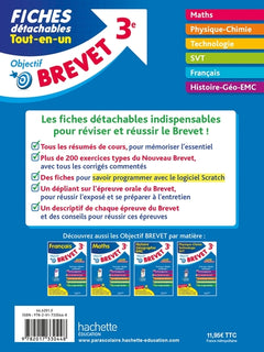 Objectif Brevet - Fiches Tout-en-un 2026