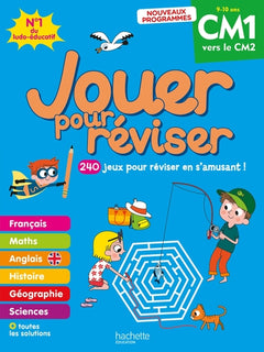 Jouer pour réviser - Du CM1 au CM2 - Cahier de vacances 2026