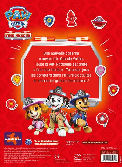 La Pat' Patrouille - Mon livre d'activités Fire Rescue